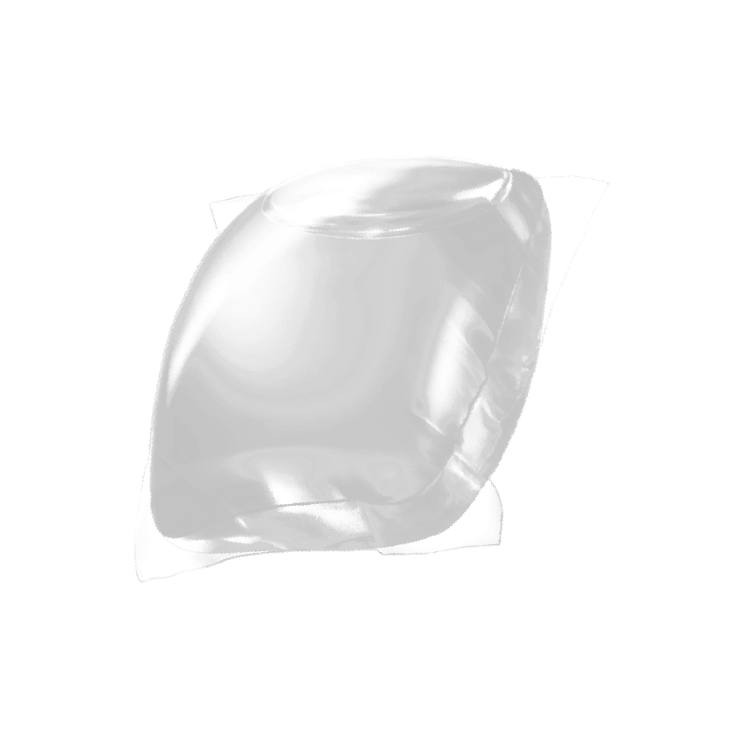 Transparent Free and Clear laundry capsule from Laundry Labs