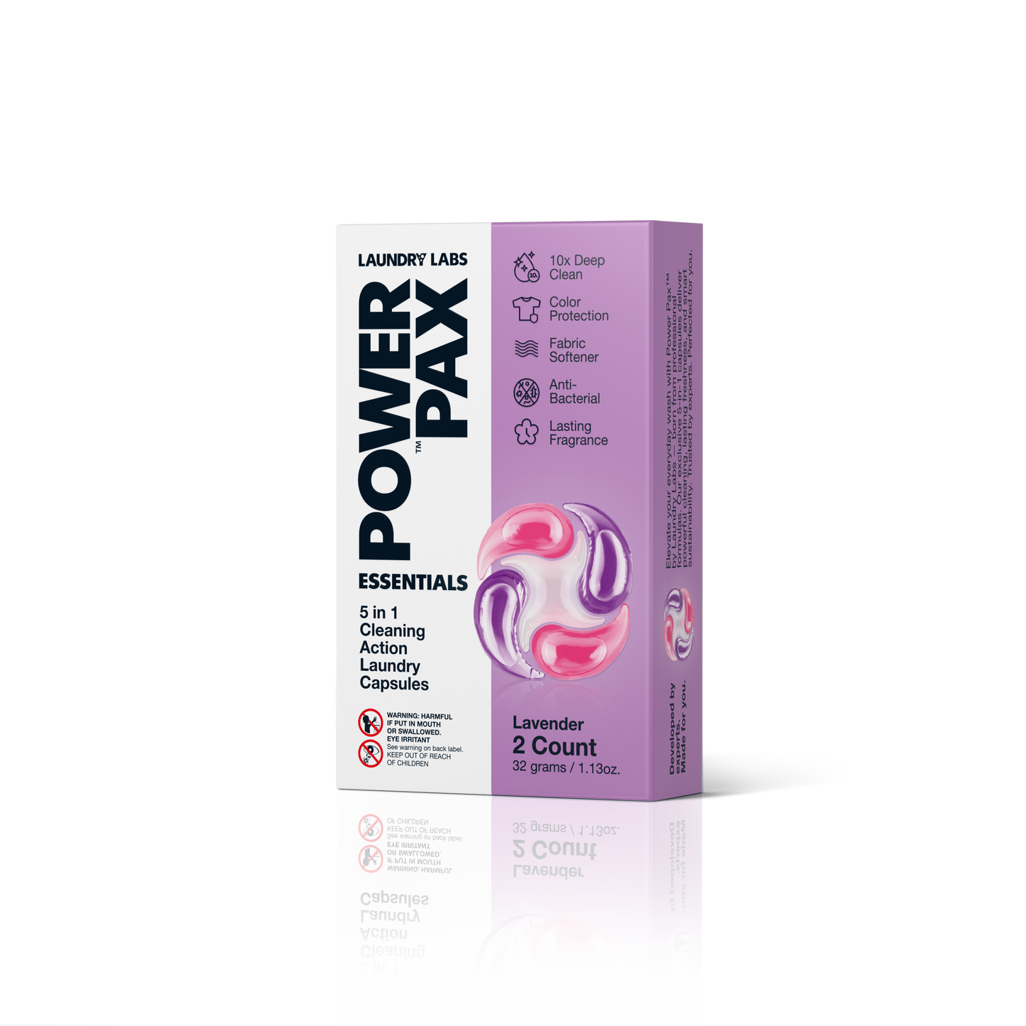PowerPax™ 100ct Coin Vend 2pk Lavender