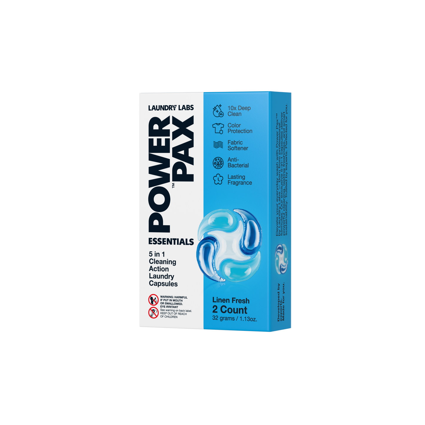 PowerPax™ 100ct CoinVend 2pk Linen Fresh