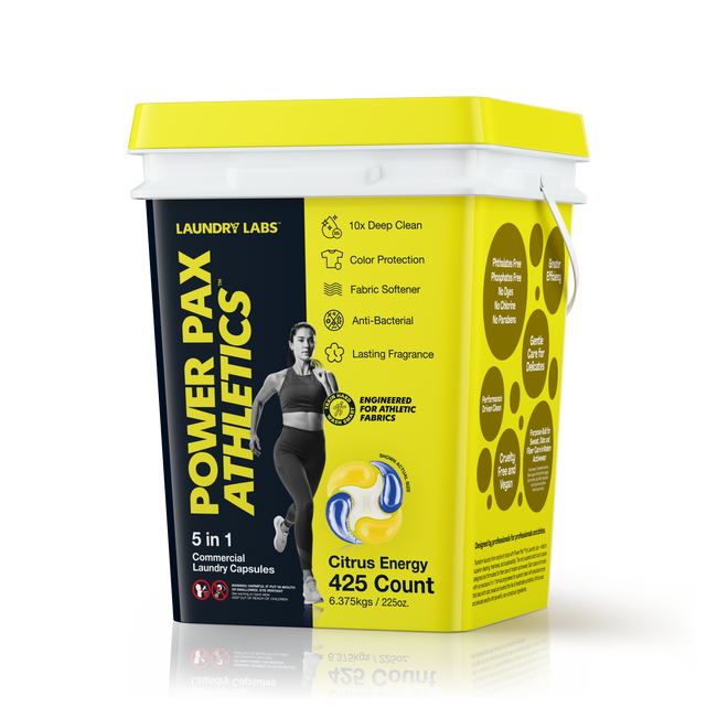 PowerPax™ Athletics, 5-in-1, Laundry Detergent Pods, Citrus Energy