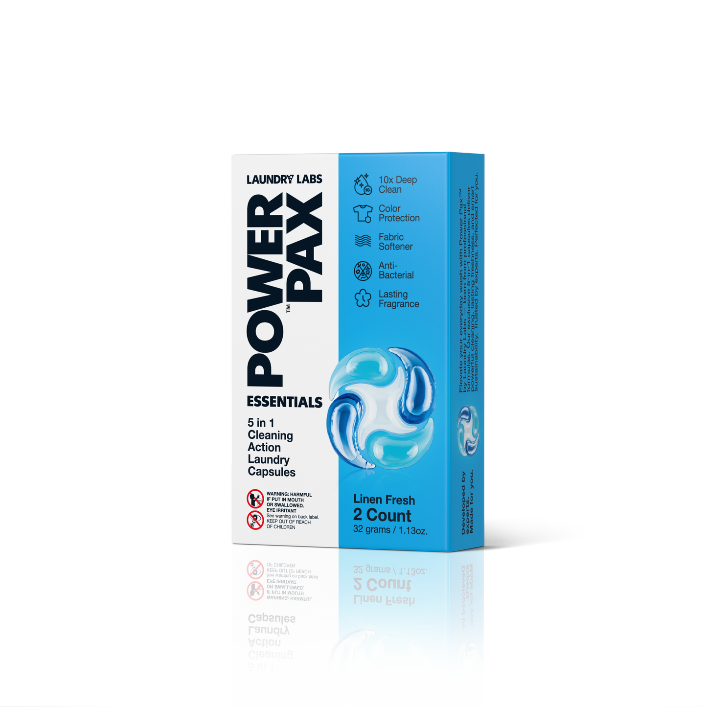 PowerPax™ 100ct CoinVend 2pk Linen Fresh