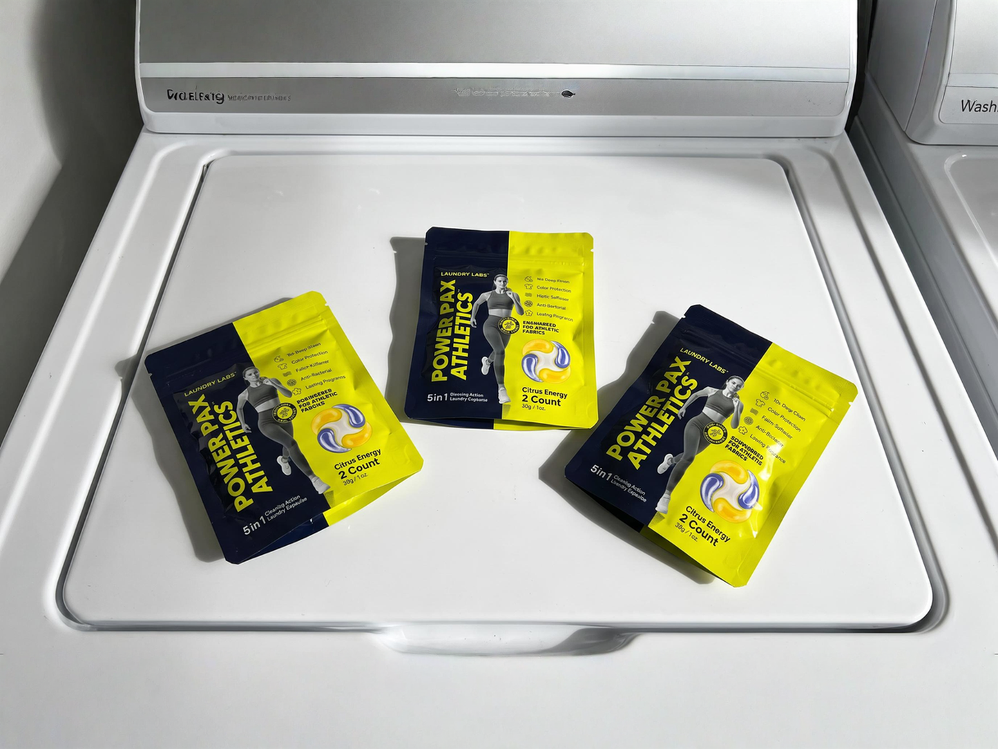 PowerPax™ Athletics Coin Vend Mylar 2pk bags (200ct)