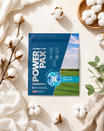 PowerPax™ 5-in-1 | Linen Fresh Laundry Pods, 36 count